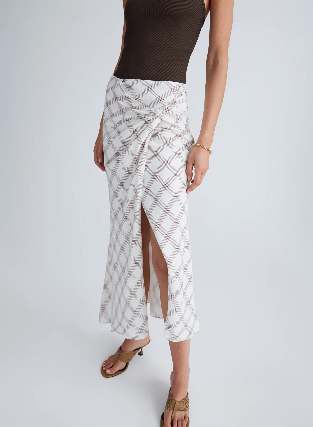 AVERY SKIRT (CHECK) - Image 2