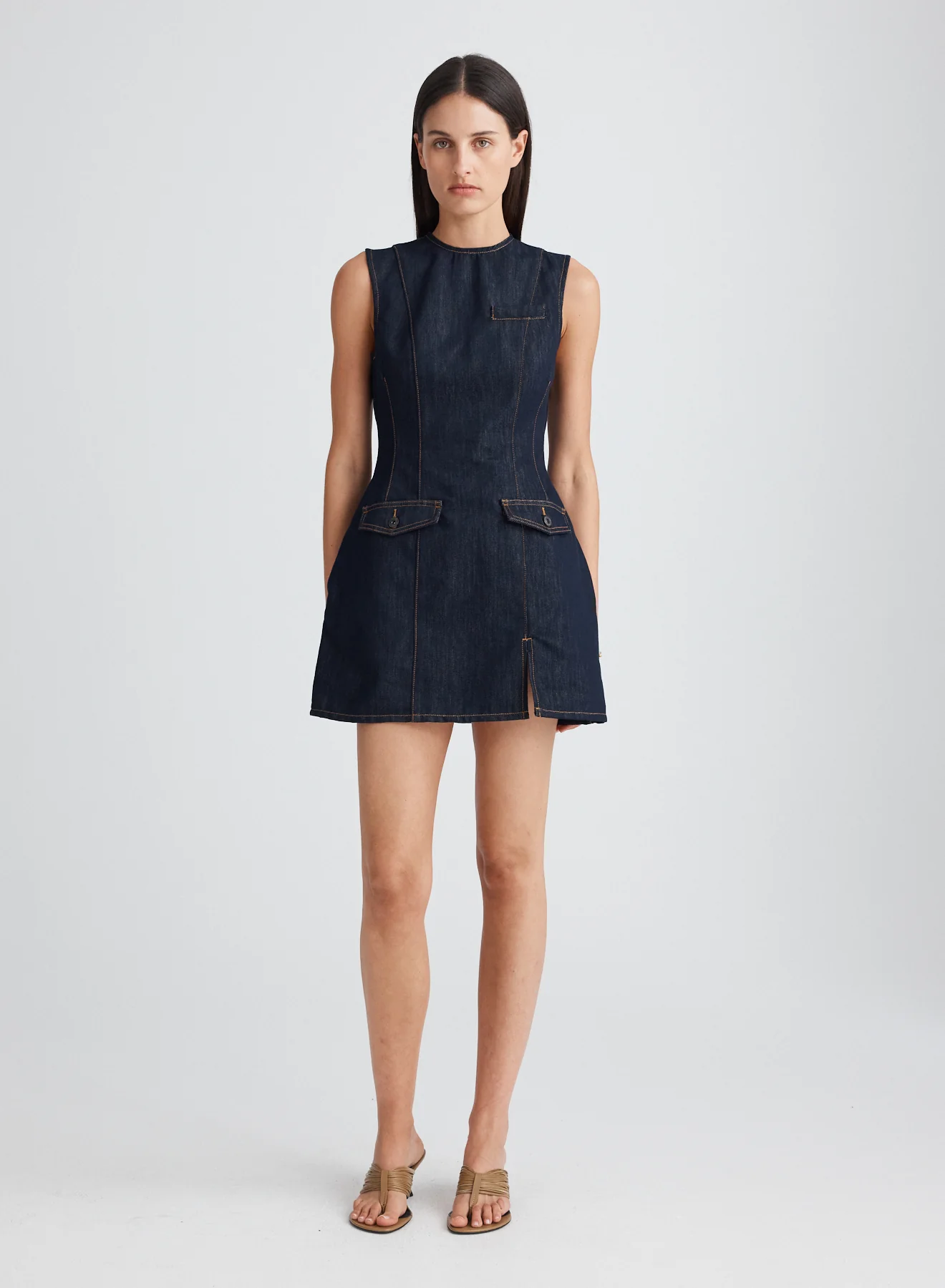 GIADA DRESS (DARK INDIGO)