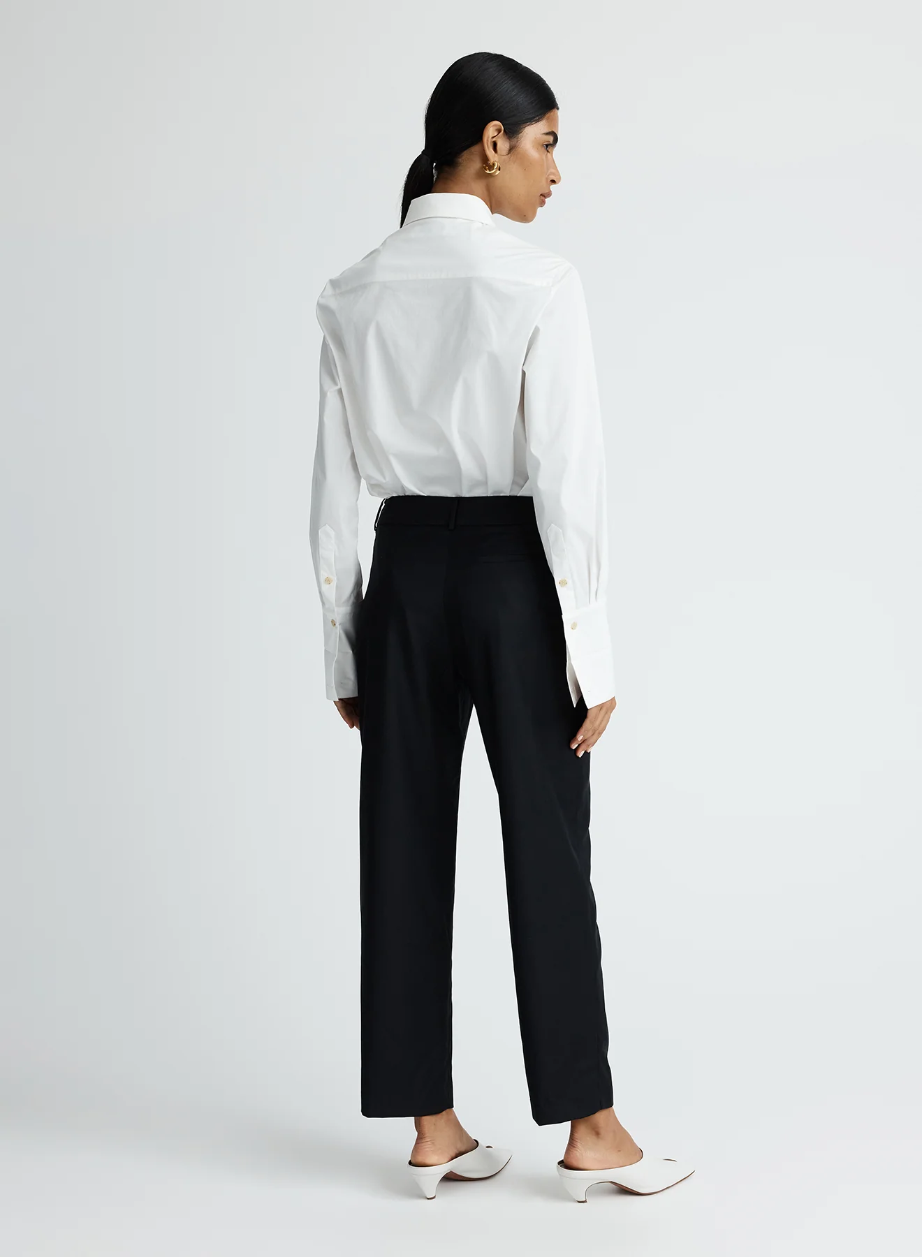 JULIETTE PANTS (BLACK WOOL) - Image 3