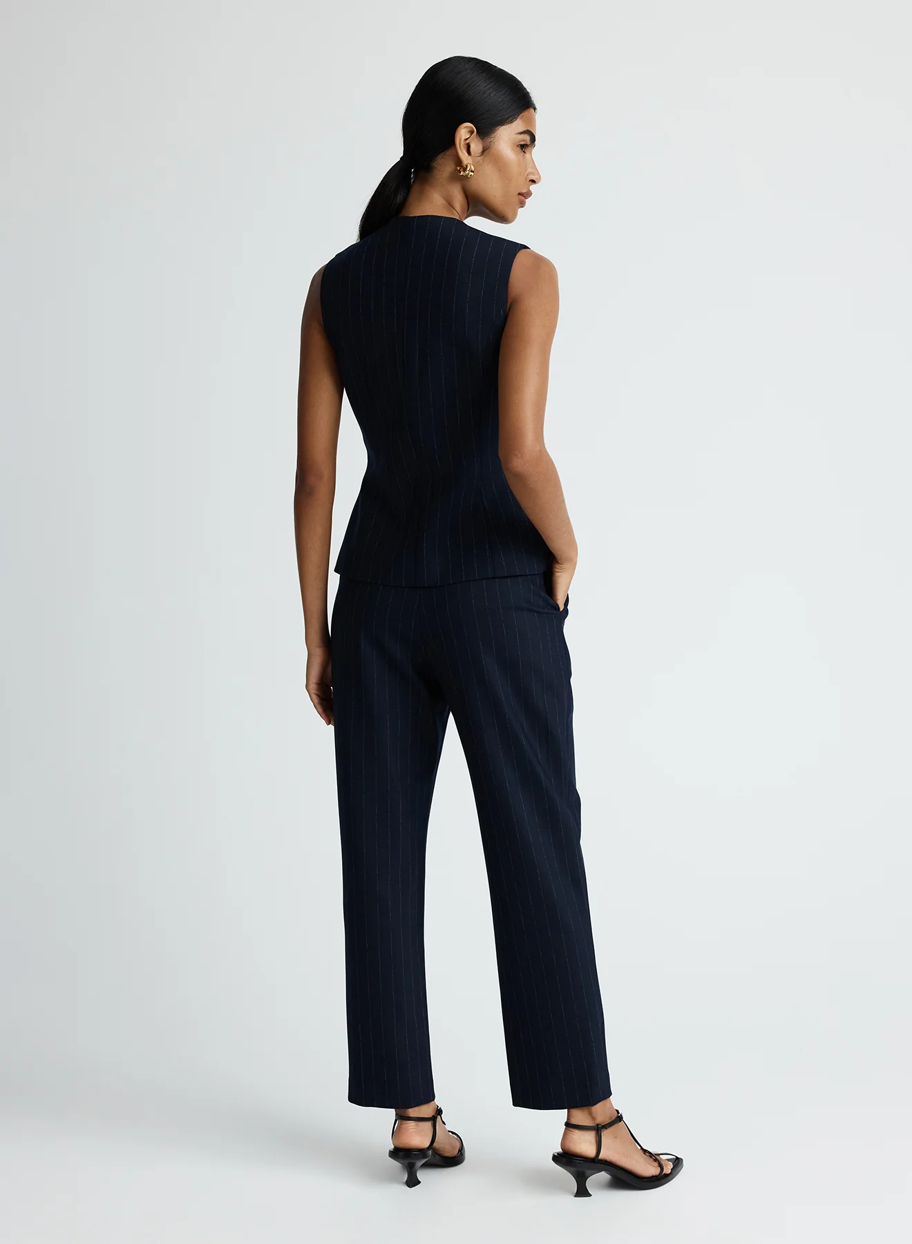 KENDALL TOP (CHALKSTRIPE) - Image 5