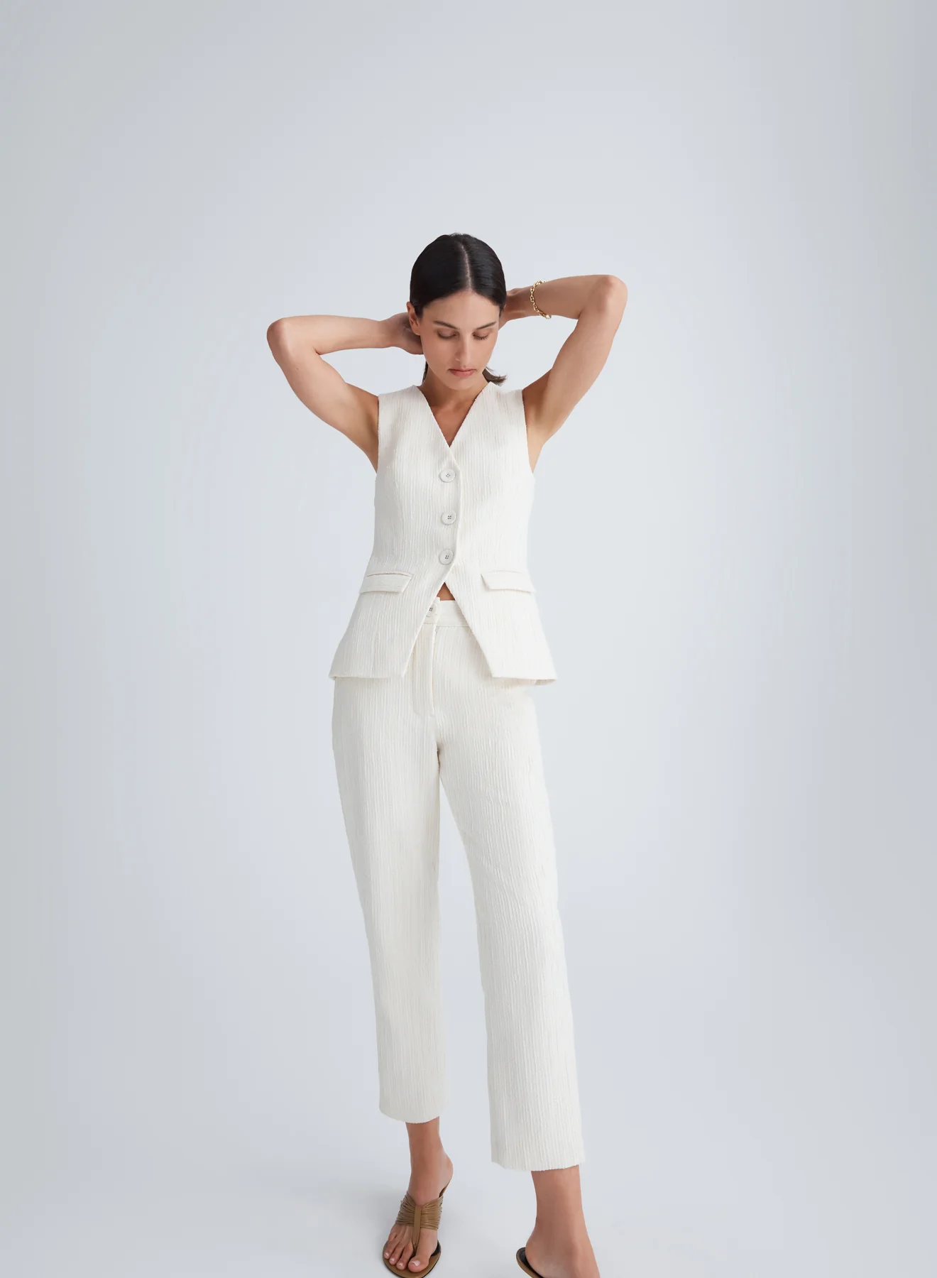 NICOLE VEST (IVORY) - Image 8