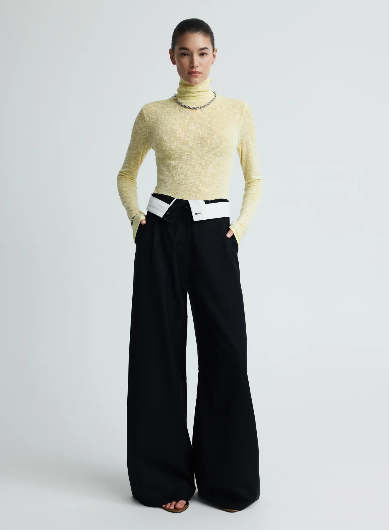 NYX PANTS (BLACK WOOL) - Image 2